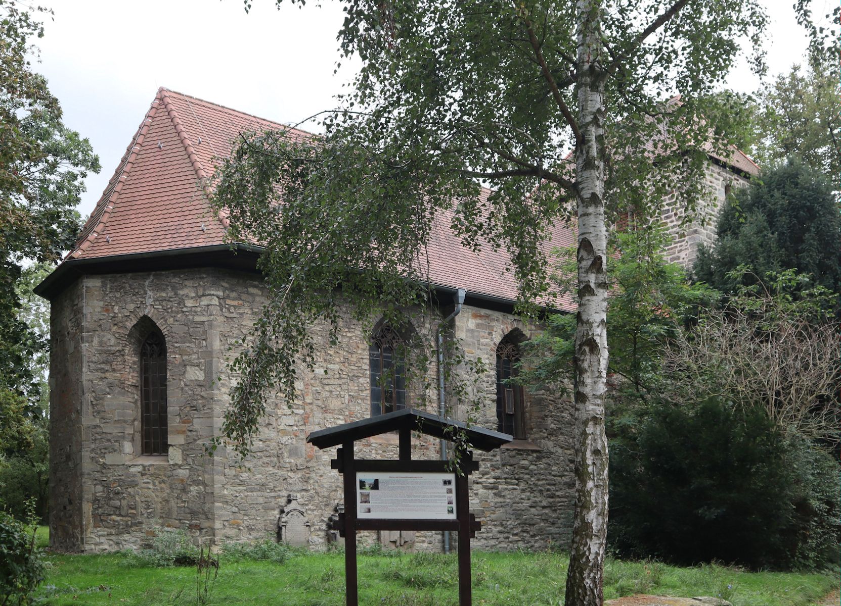 Kirche des ehemaligen Hospizes des Klosters „Gratia Dei” bei Calbe