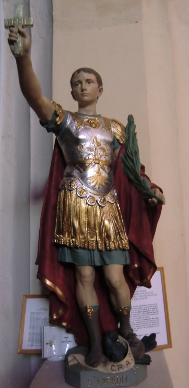 Statue in der Stiftskirche St-Saturnin in Pont-St-Esprit
