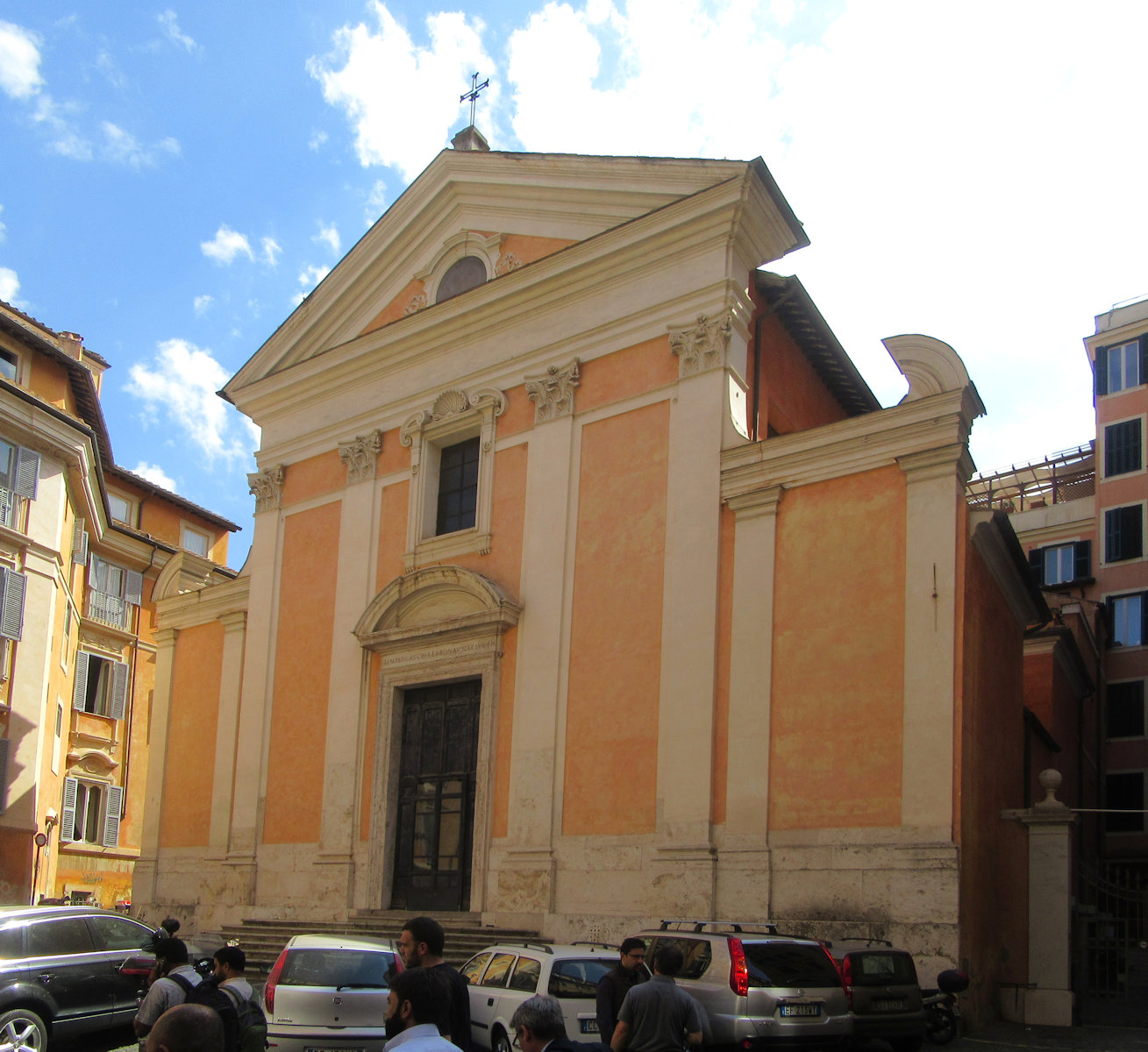 Kirche Santa Croce e San Bonaventura dei Lucchesi in Rom