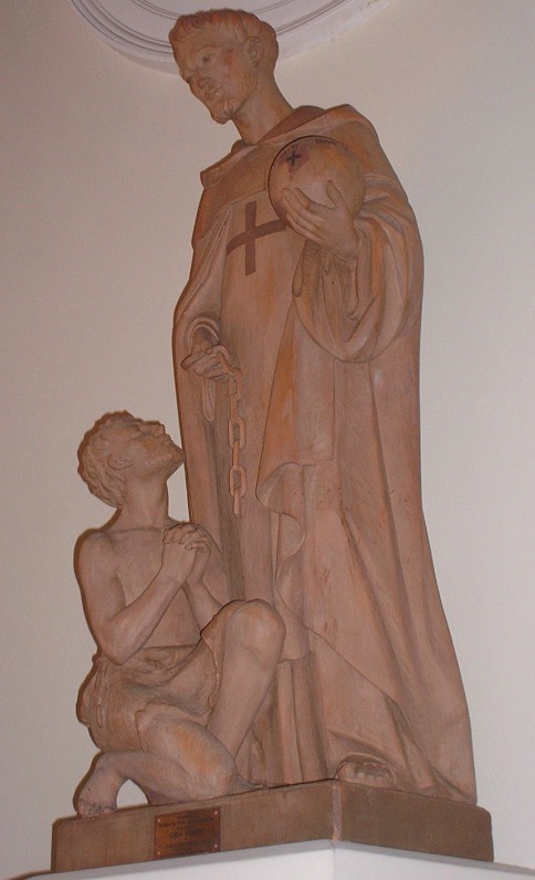 Statue in der Felix geweihten Pfarrkirche in Bankstown in Australien