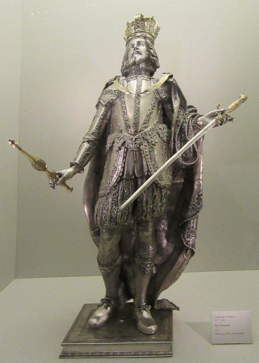 Virgilio Fanelli: Silberstatue, 1671, in der Sakristei der Kathedrale in Toledo