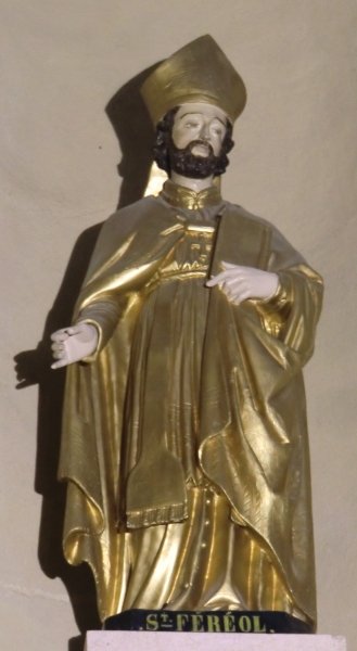 Statue in der Kathedrale in Uzès