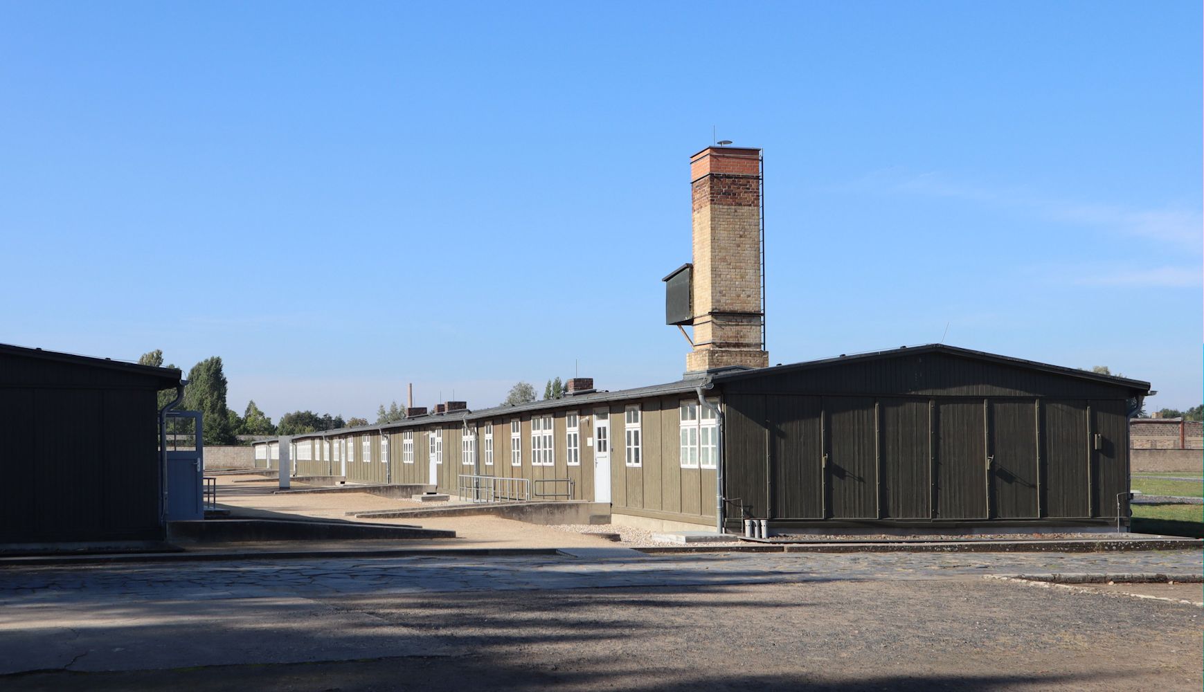 Krankenbaracken des ehemaligen Konzentrationslagers Sachsenhausen
