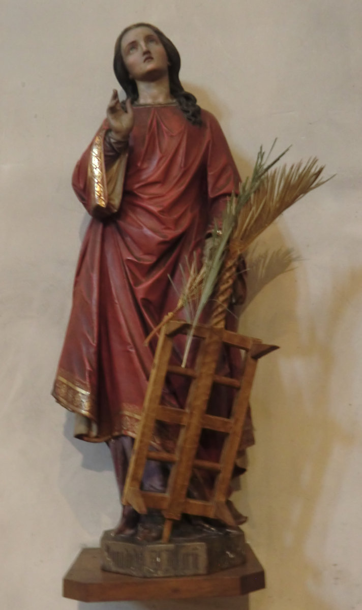 Statue in der Kirche Ste-Foy in Sélestat
