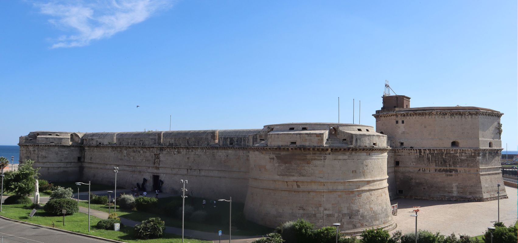 Hafenfestung Michelangelo in Civitavecchia