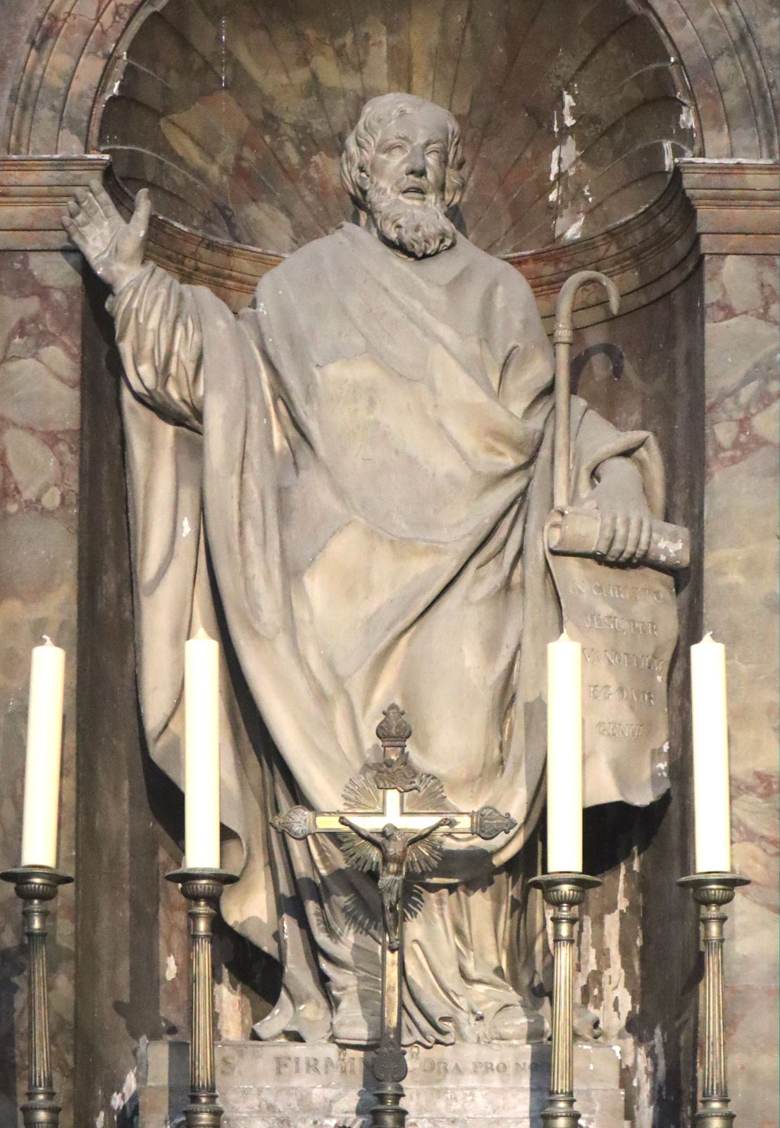 Jacques-Firmin Vimeux: Statue, 1781, in der Kathedrale in Amiens