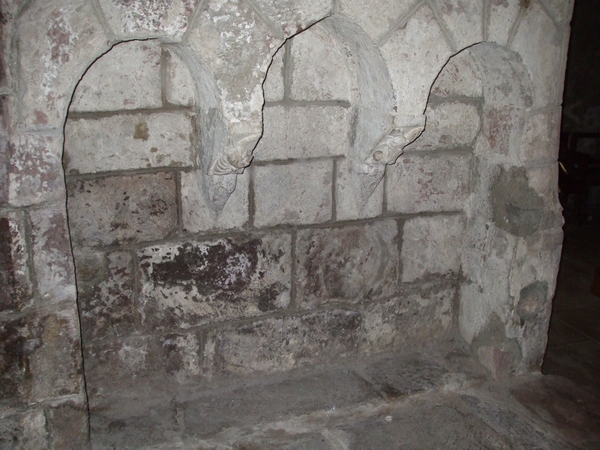 Firminus' Grab in der Kirche in Banassac