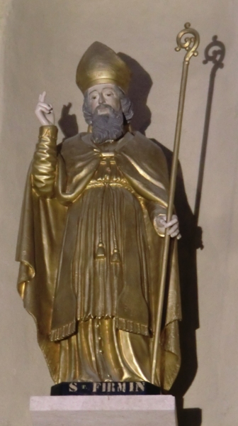 Statue in der Kathedrale in Uzès