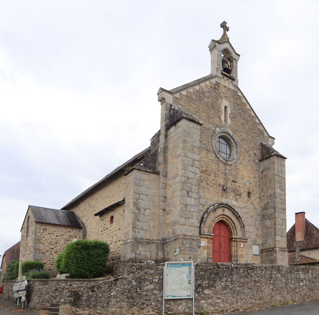 Kirche in Saint-Méard bei Limoges