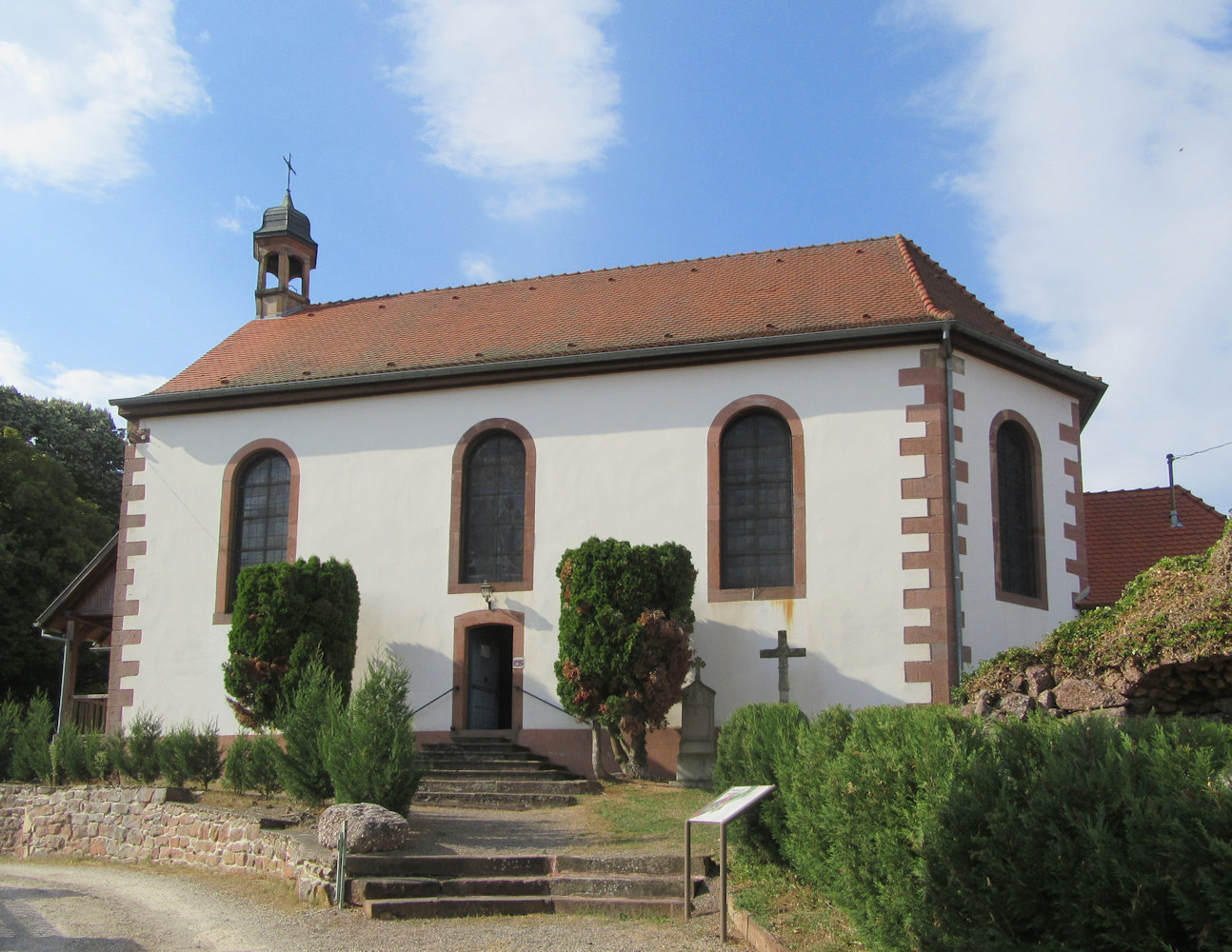 Die Florentius geweihte Kapelle in Oberhaslach