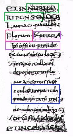Florian im Berner Codex