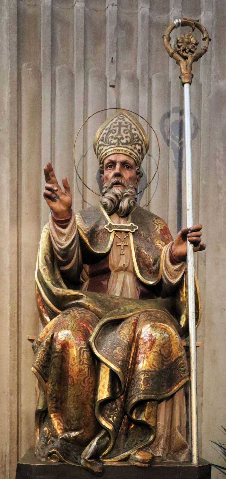 Statue in der Kathedrale in Città di Castello