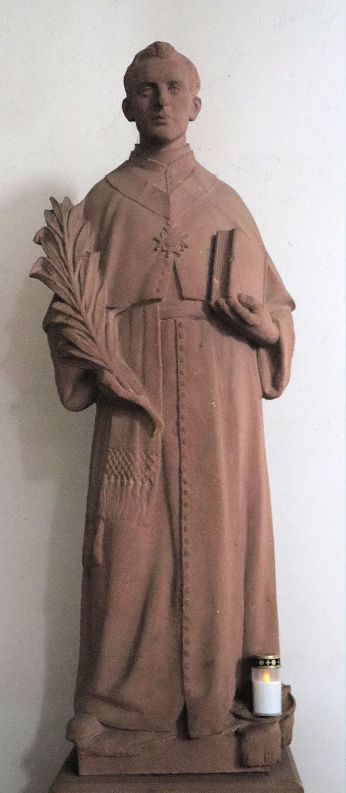 Statue in der Pfarrkirche in Neuf-Brisach