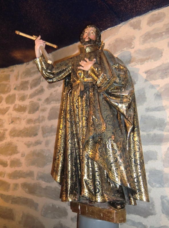 Statue, 17. Jahrhundert, im Museum in der Burg Javier