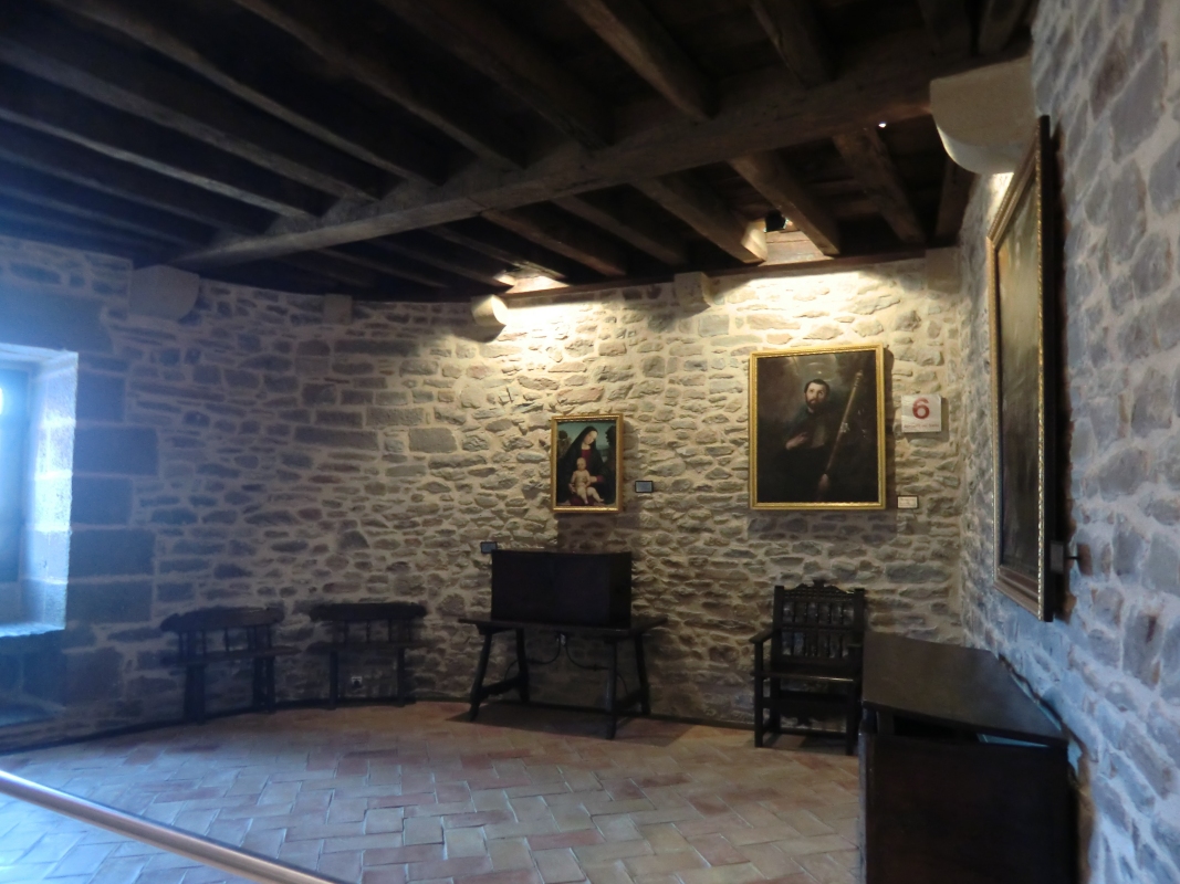 Franz' Zimmer in der Burg Javier