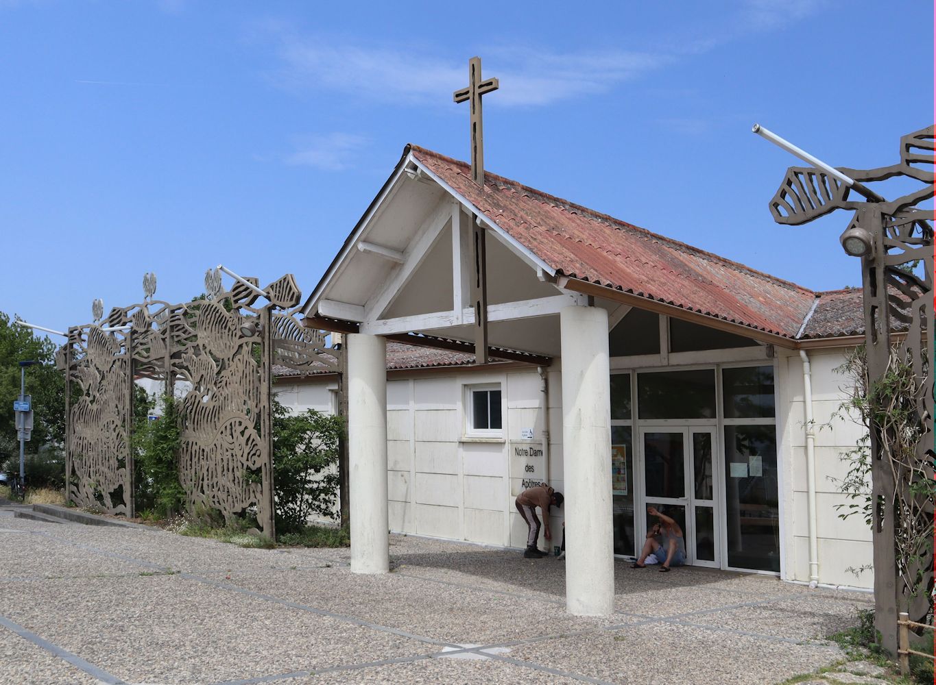 heutige Kapelle an der Stelle des ehemaligen Klosters in Les Couëts