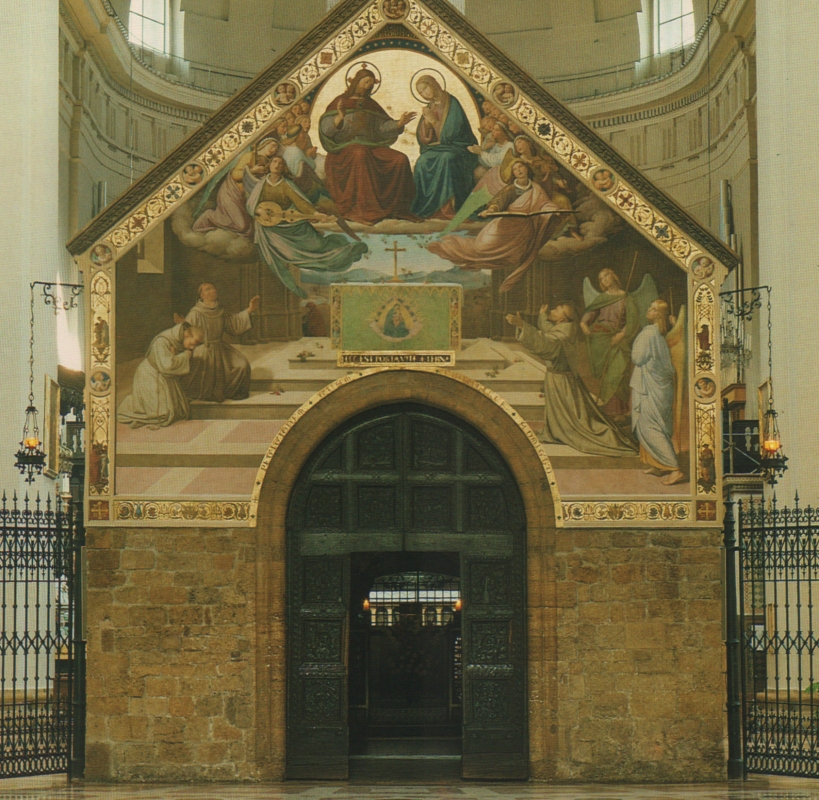 Die Portiuncula-Kapelle in der Basilika Santa Maria degli Angeli