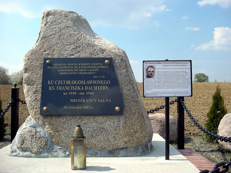 Denkmal für Franziskus Dachtera in Salno