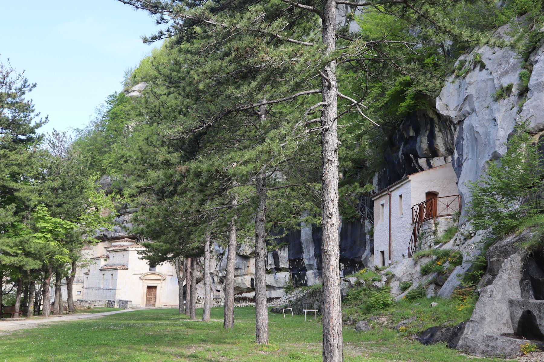 Kirche und Kloster Santo Spirito a Majella bei Roccamorice