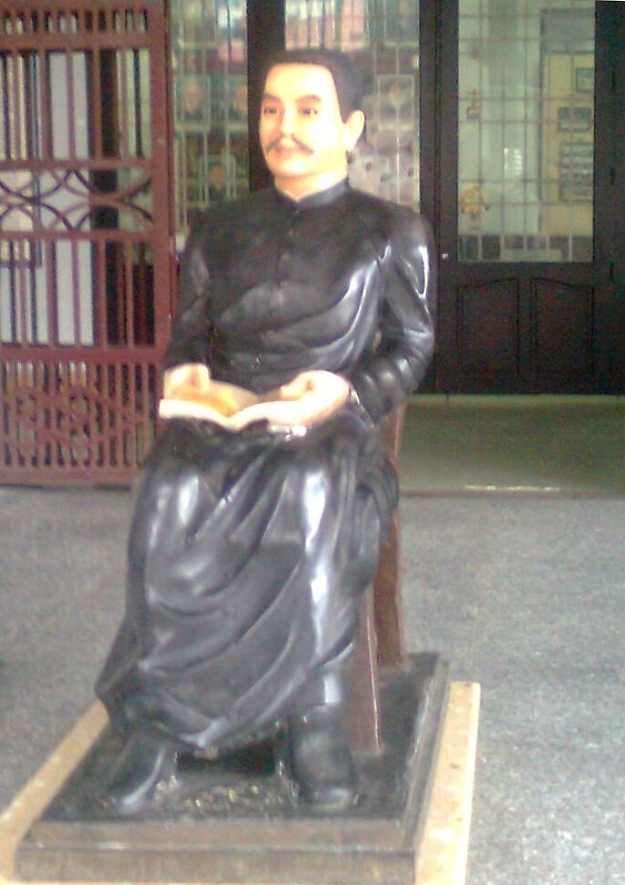 Statue in der Tắc Sậy-Kirche in Phong Thanh