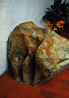 Fridolin-Stein in der Basilika auf dem Liebfrauenberg in Rankweil