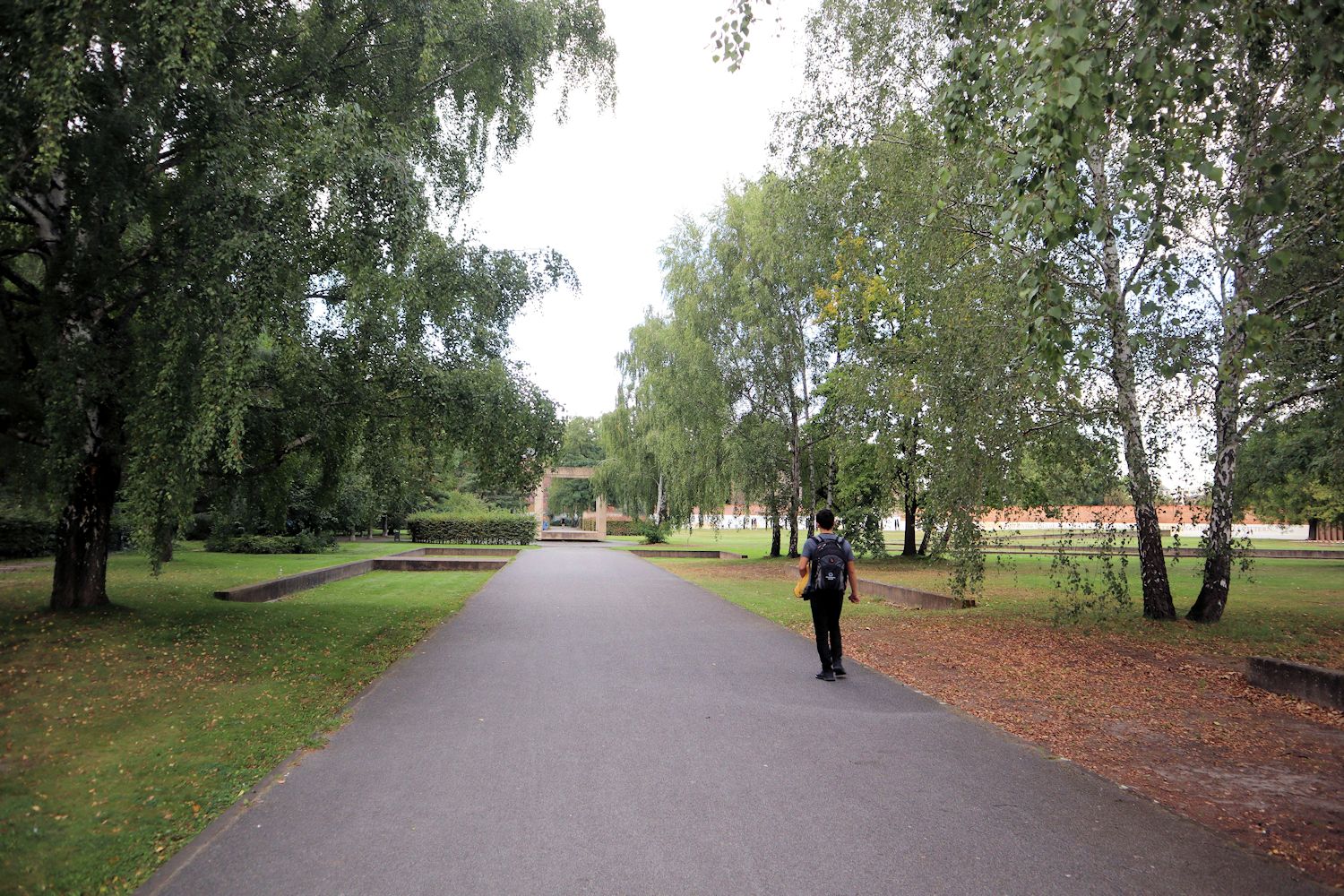 „Geschichtspark” an der Stelle des ehemaligen Gefängnisses Lehrter Straße in Berlin-Moabit