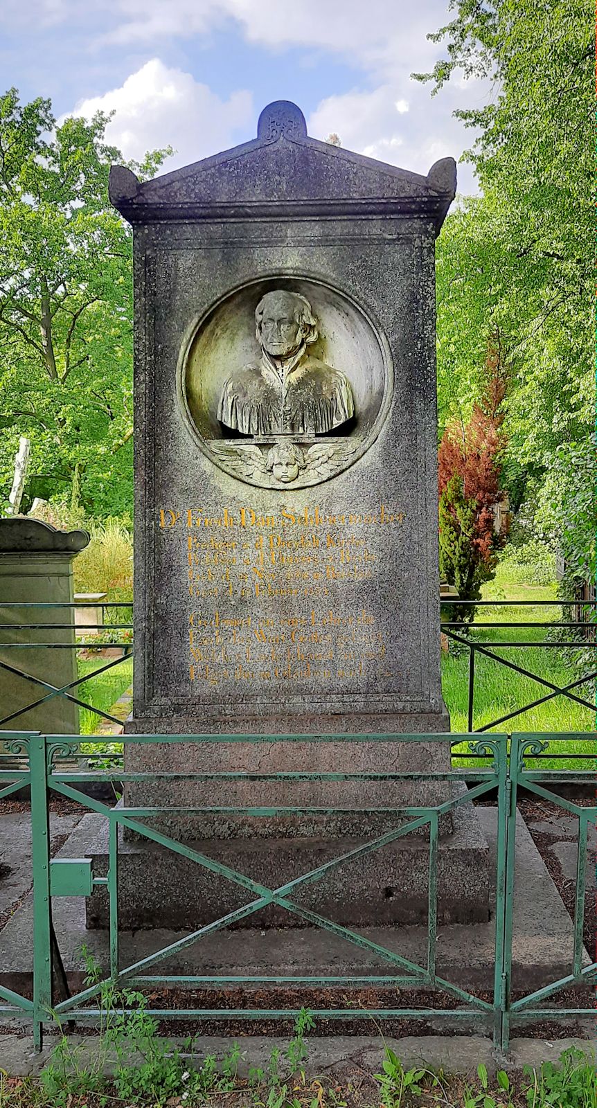 Schleiermachers Grab auf dem Dreifaltigkeitsfriedhof II in Berlin