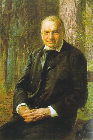 Wilhelm Zimmer: Ölgemälde, 1906, im Mutterhaus der Diakonissenanstalt Sarepta in Bethel