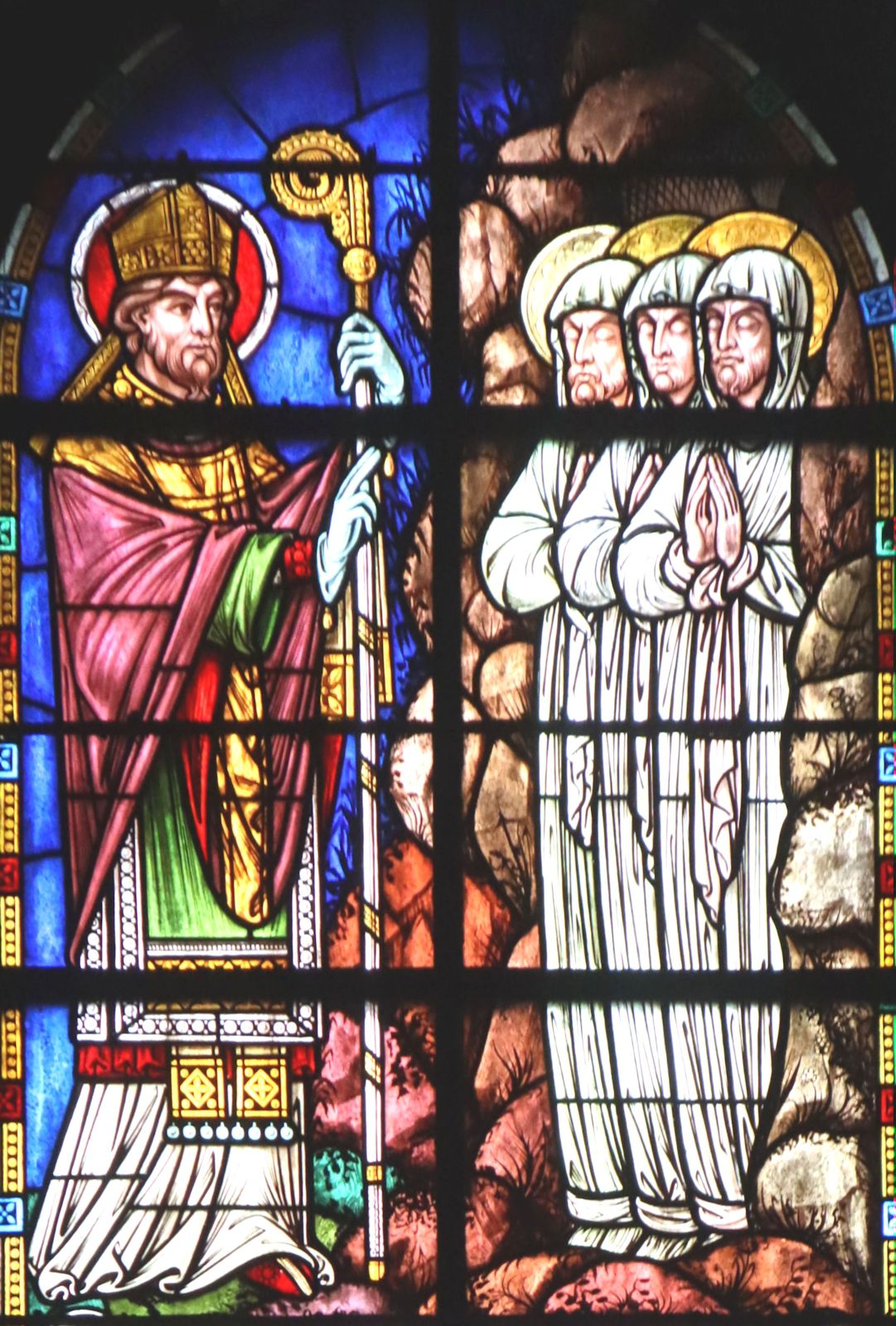 Édouard Didron: Glasfenster, 1873, in der Kathedrale Saint-Front in Périgueux