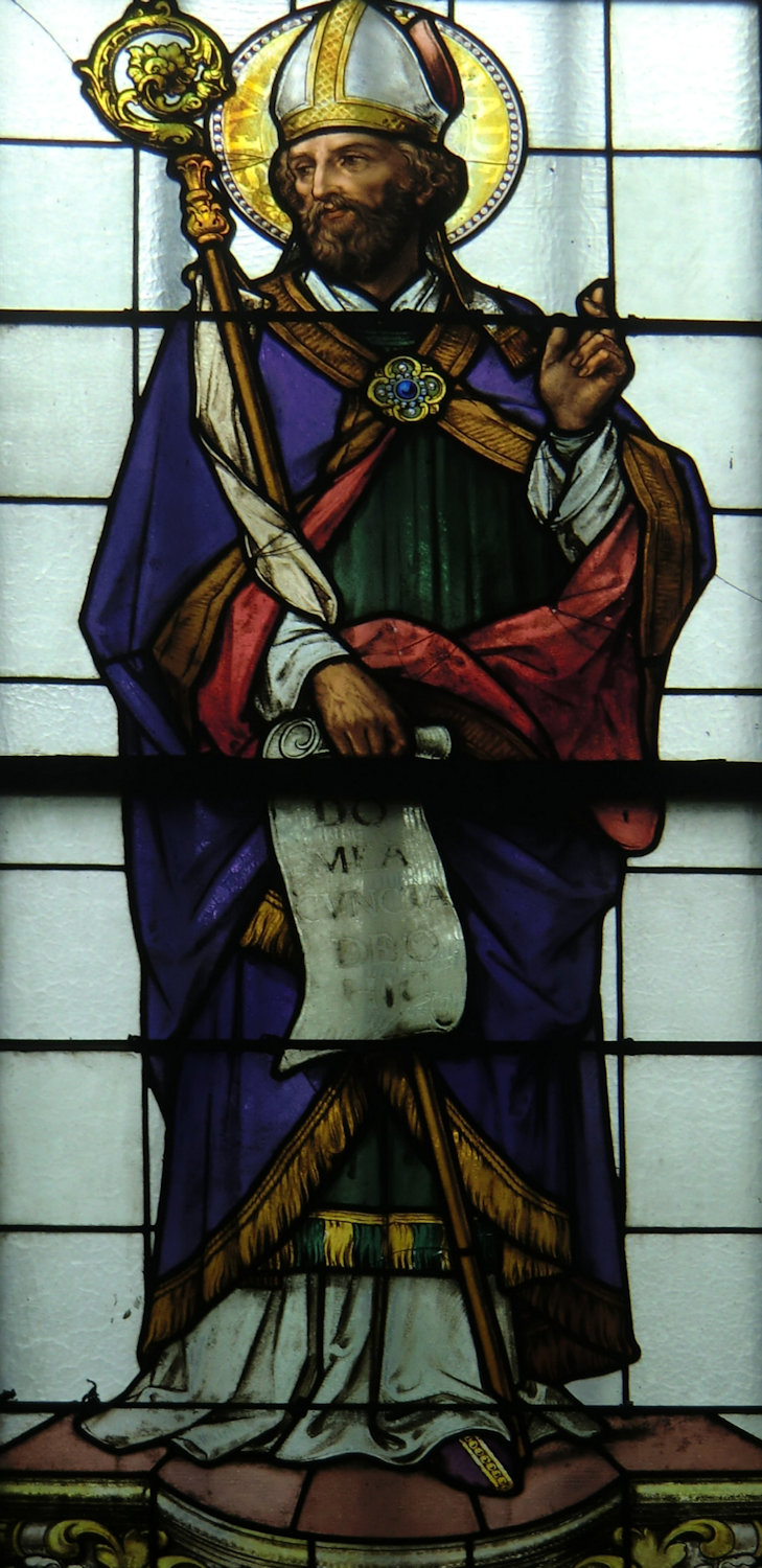 Glasfenster in der Pfarrkirche in Lièpvre