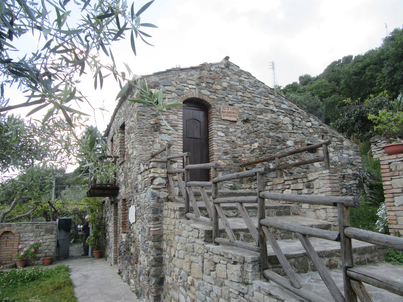 Gaetanos Geburtshaus in Chorio, heute Gedenkstätte