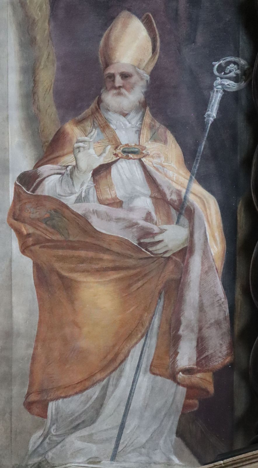 Fresko in der Kirche San Gaudenzio in Novara