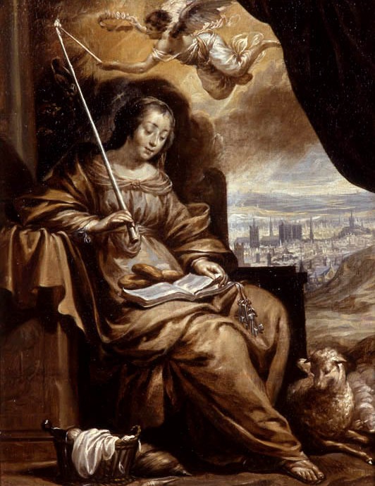 Charles Le Brun: Saint Genevieve, um 1635, Musée des Beaux-Arts in Rouen