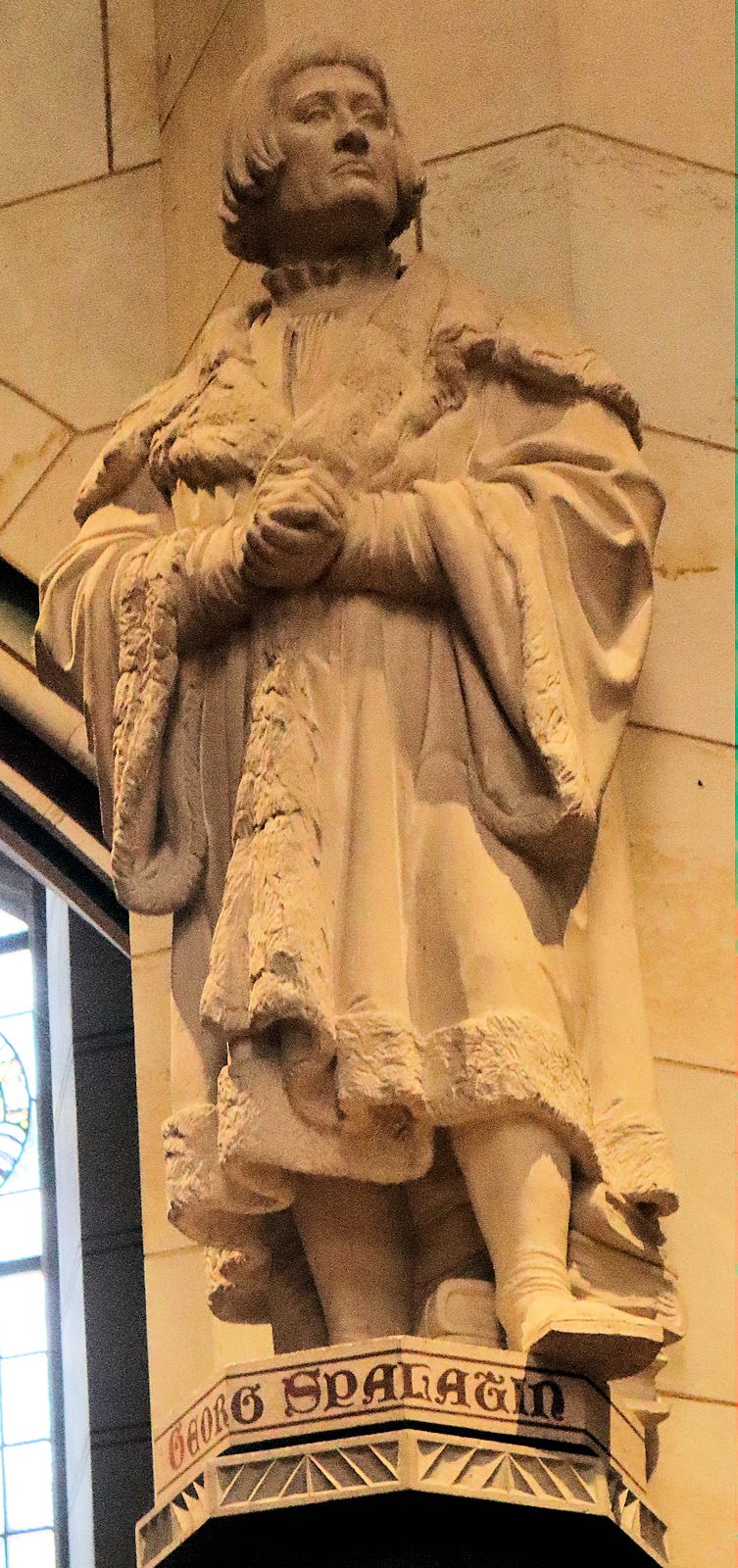 Rudolf Siemering (Entwurf): Statue, 1890, in der Schlosskirche in Wittenberg