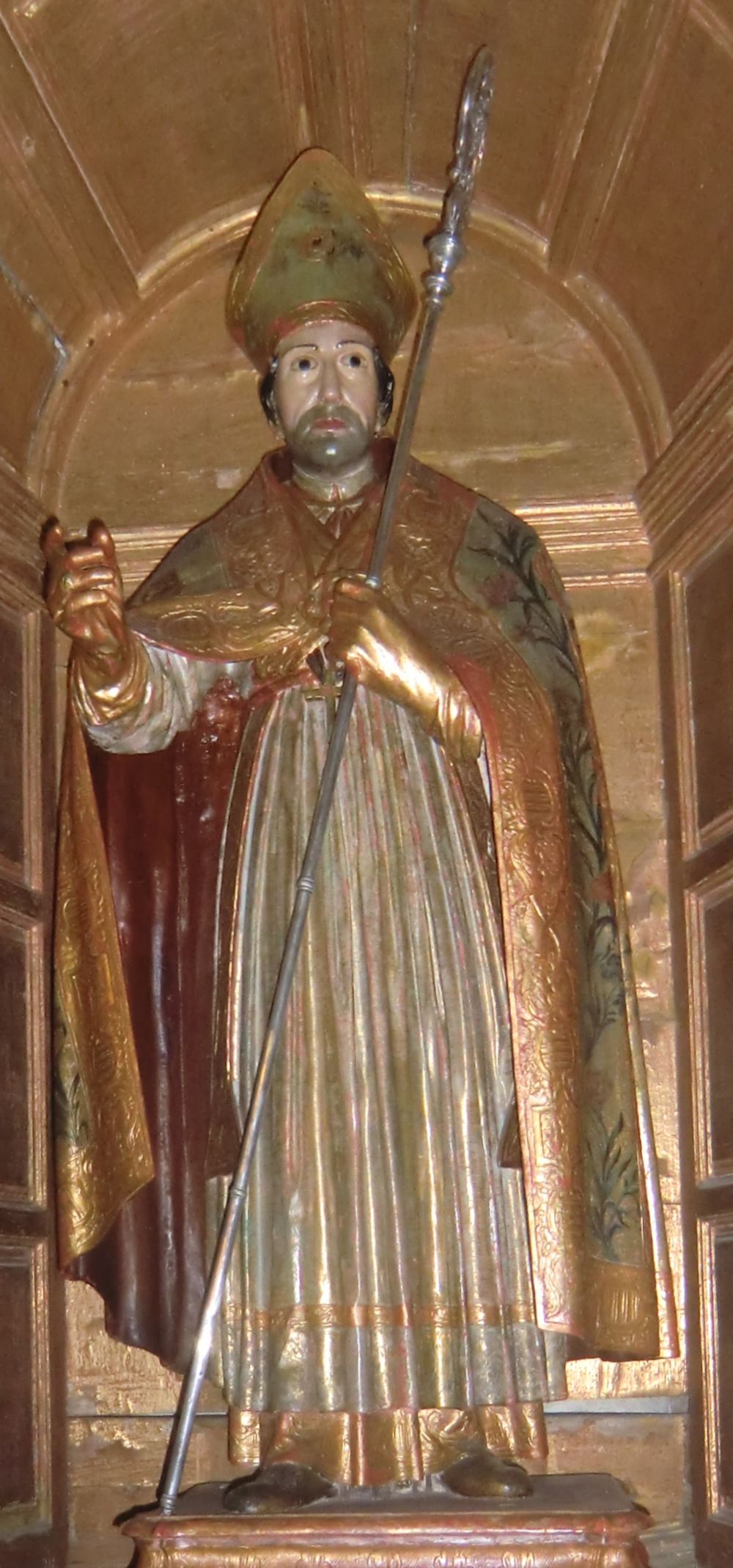 Statue in der Pfarrkirche Santo Domingo de Guzman in Bornos