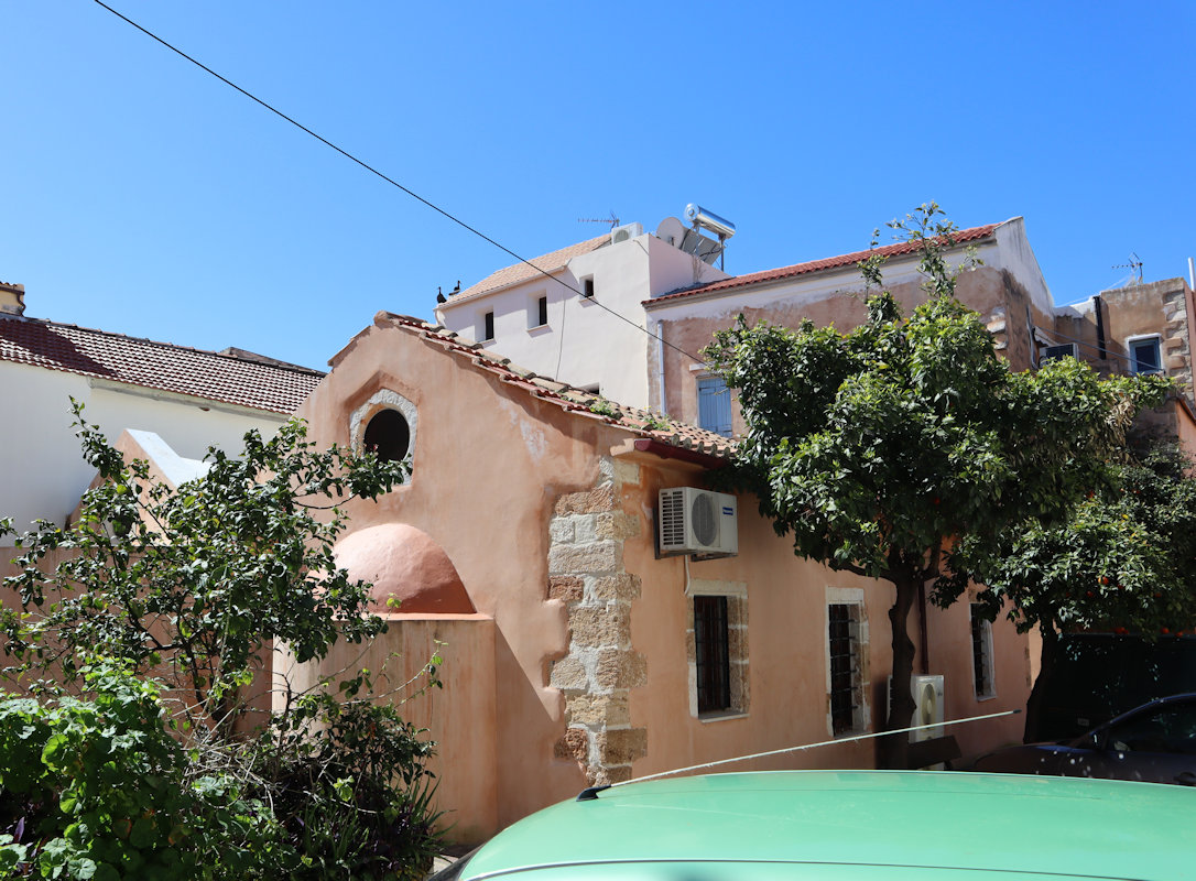 Kirche Agioi Anargiri, damals die Kathedrale von Chaniá