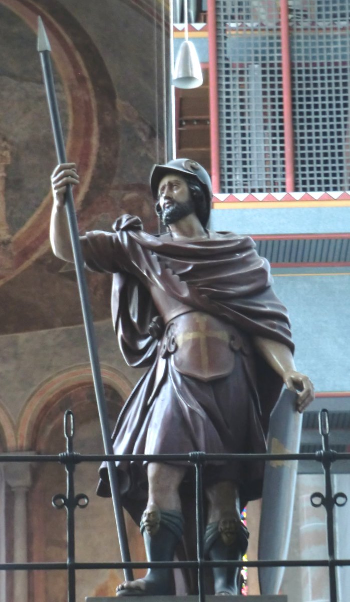 Gereon-Statue in der Kirche St. Gereon