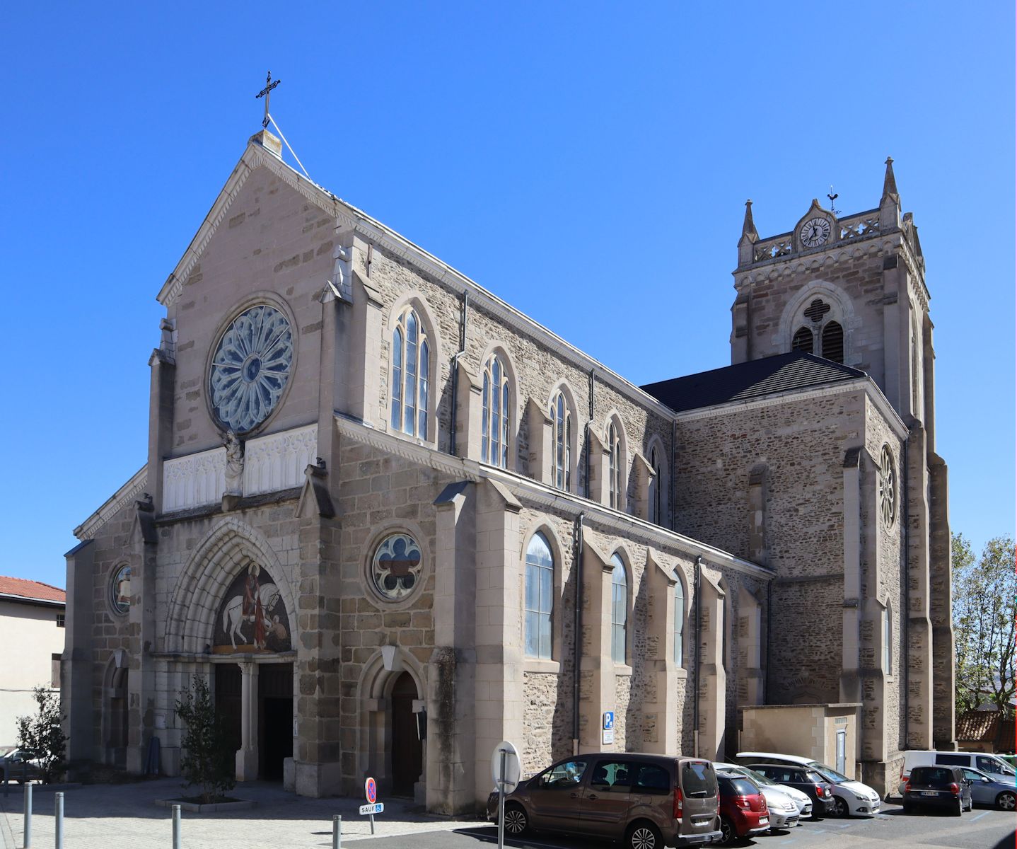 Pfarrkirche in Saint-Martin-la-Plaine