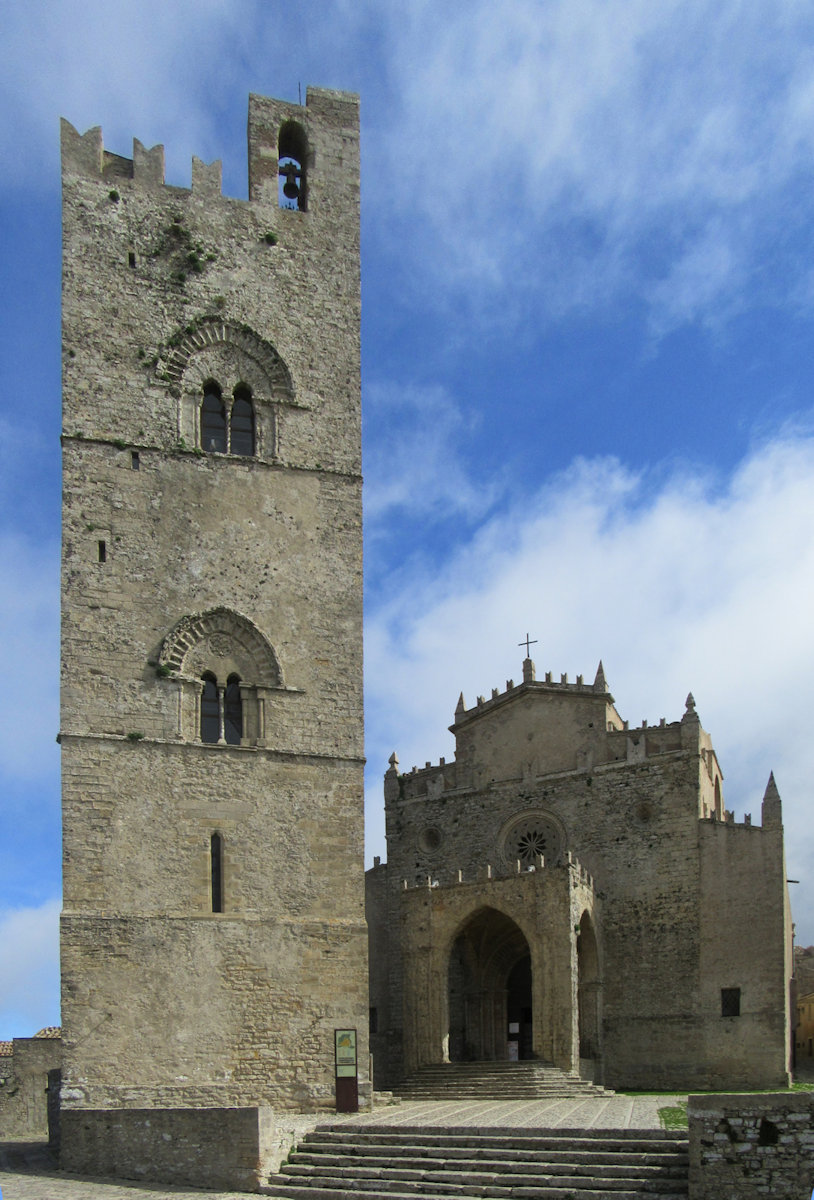 der Mariä Himmelfahrt geweihte Dom in Erice