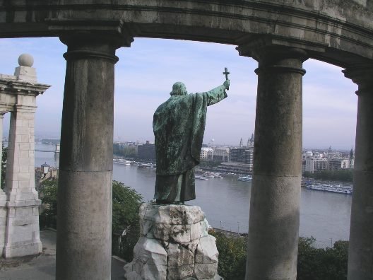 Gerhard-Denkmal auf dem Gellértberg