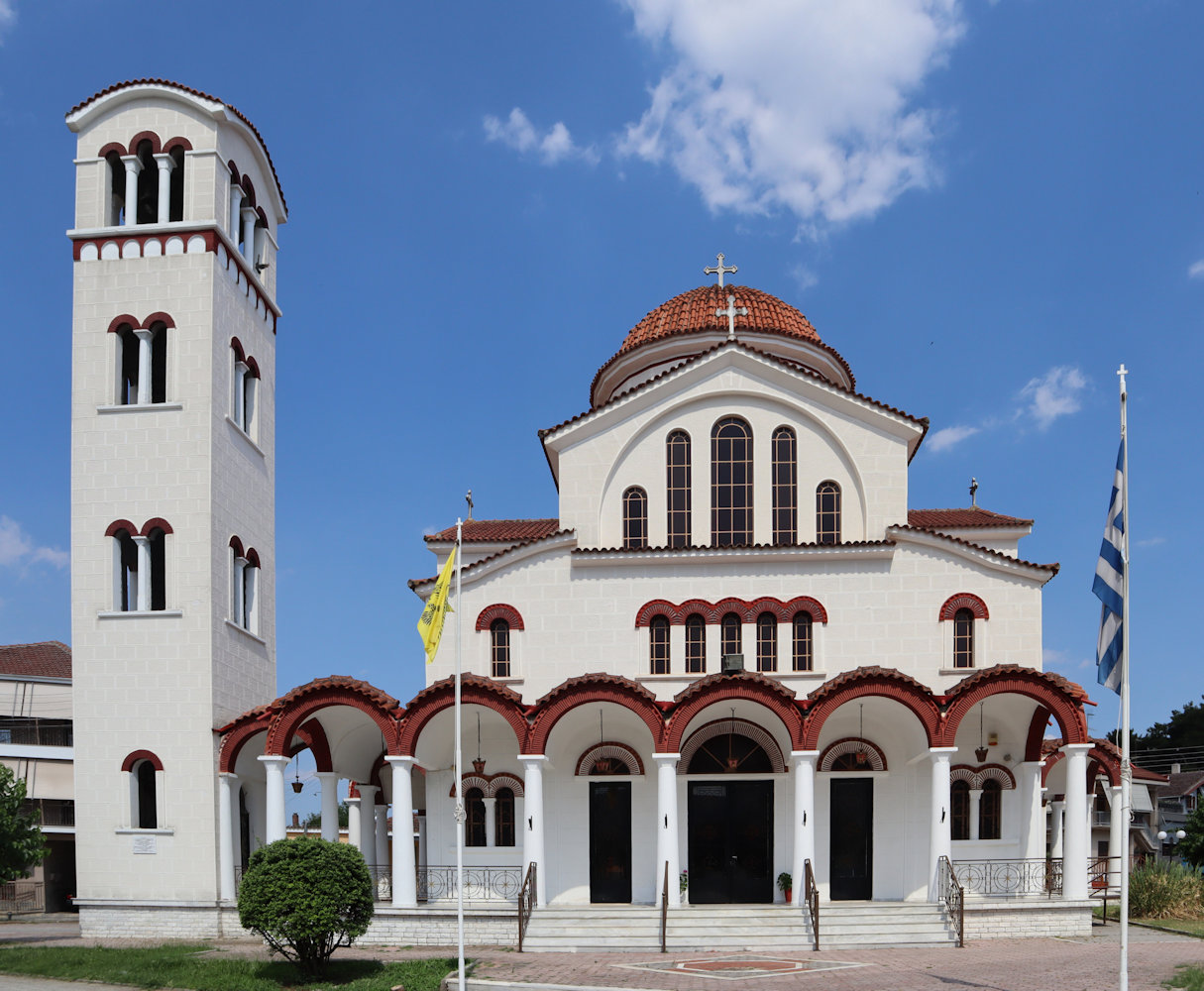 Die Gideon geweihte Kirche in Tyrnavos