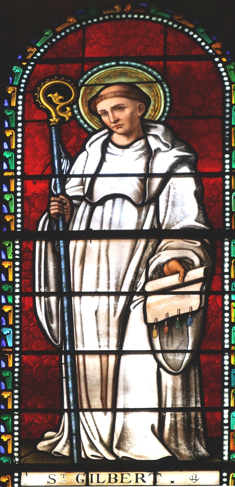 Glasfenster in der Kirche Notre Dame in Chamalières bei Clermont-Ferrand