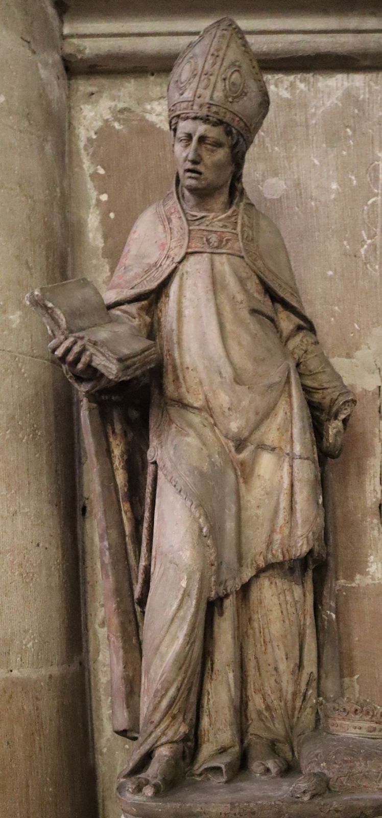 Statue, 16. Jahrhundert, in der Mauritiuskirche in Épinal