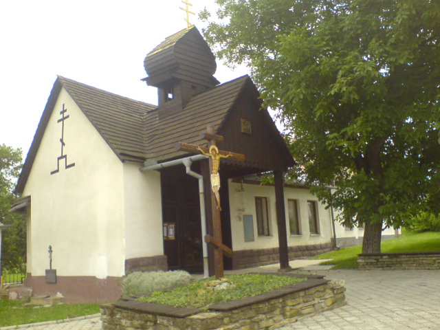 Das Gorazd geweihte Kloster in seinem Heimatort Hrubá Vrbka