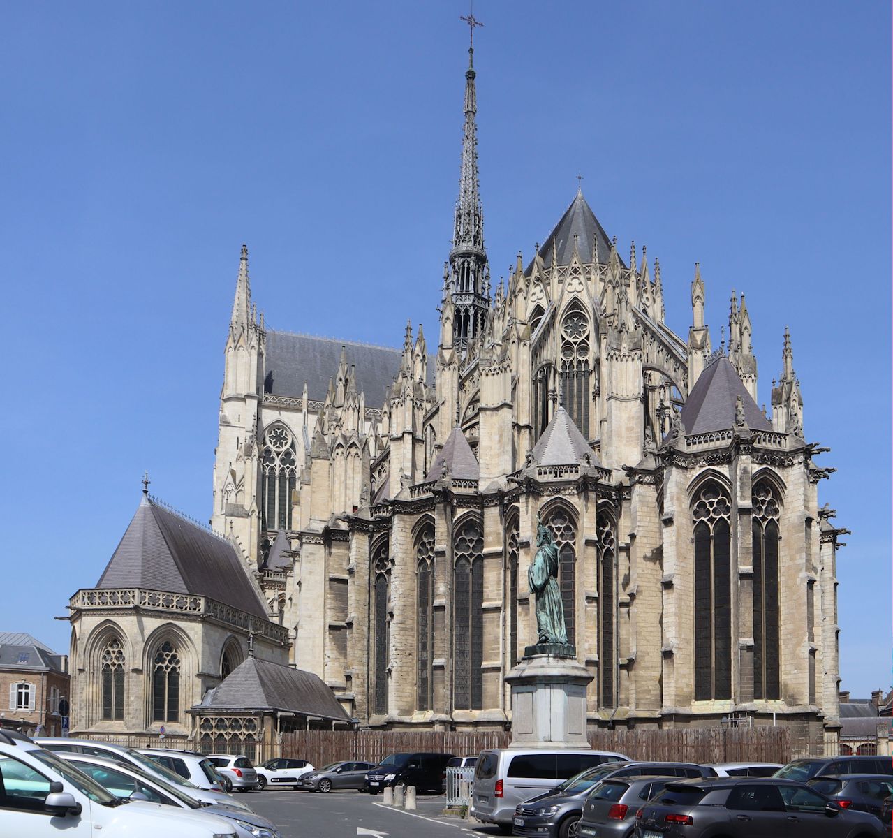 Chorfront der Kathedrale in Amiens