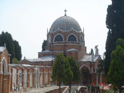 heutige Kapelle San Cristoforo auf der Friedhofsinsel San Michele