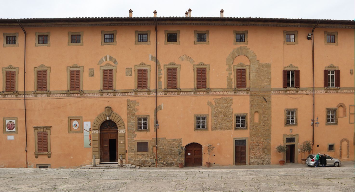 Bischofspalast in Arezzo, erbaut bis 1256