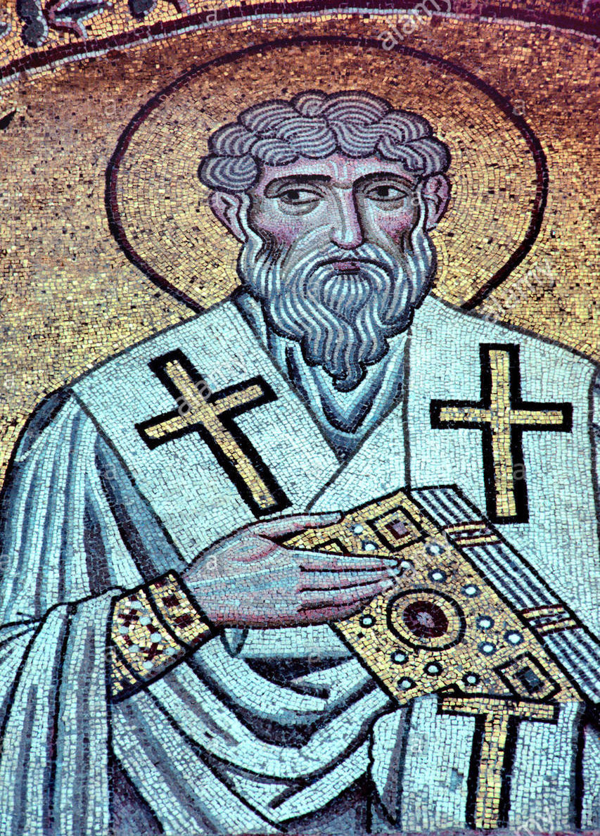 Mosaik, um 1080, im Katholikon des Klosters Daphni bei Athen