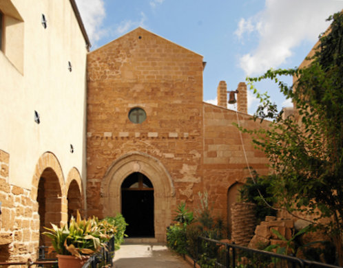 Kirche Santa Maria dei Greci in Agrigento, damals die Kathedrale der Stadt, bei den Griechen ein Athena-Tempel aus dem 5. Jahrhundert v. Chr.