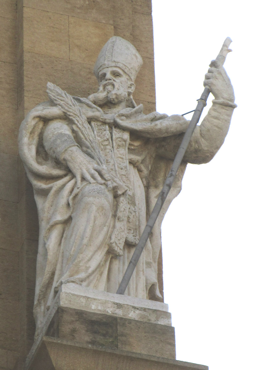 Statue am heutigen Dom in Marsala